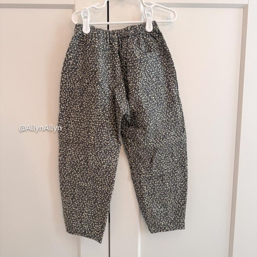 Zara NWT Kids Harem Pants - Pale Floral - 5-6T - Picture 8 of 11